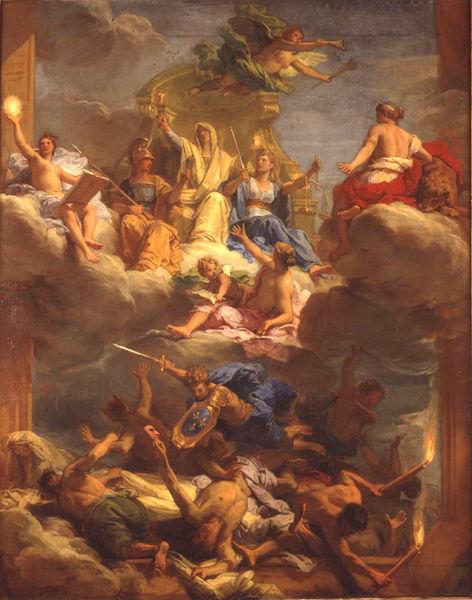 Jean-Baptiste Jouvenet The Triumph of Justice Germany oil painting art